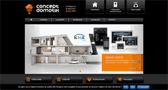 Desktop Screenshot of concept-domotik.fr